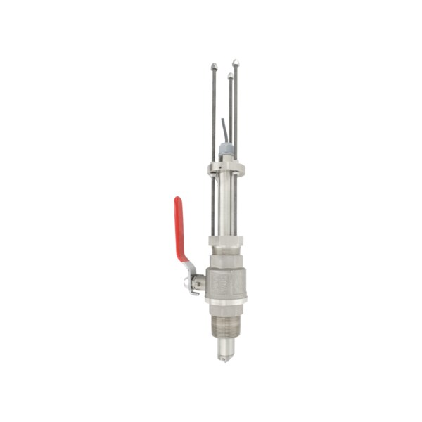 Paddlewheel flow sensor, insertion style, analog output, SS body, 1-1/2in NPT connection FKM seals